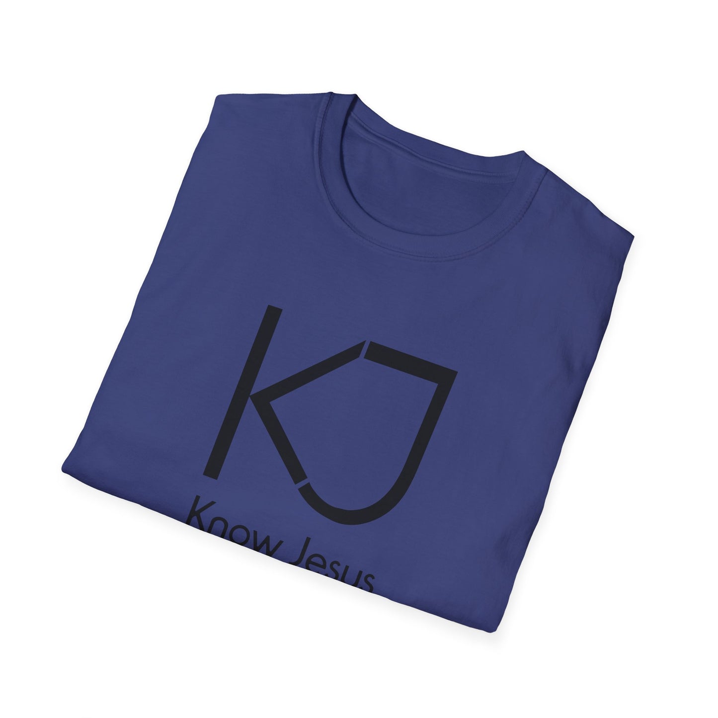 Know Jesus Design - Faith Apparel, Casual Wear, Christian Gift, Inspirational Clothing, Everyday Comfort