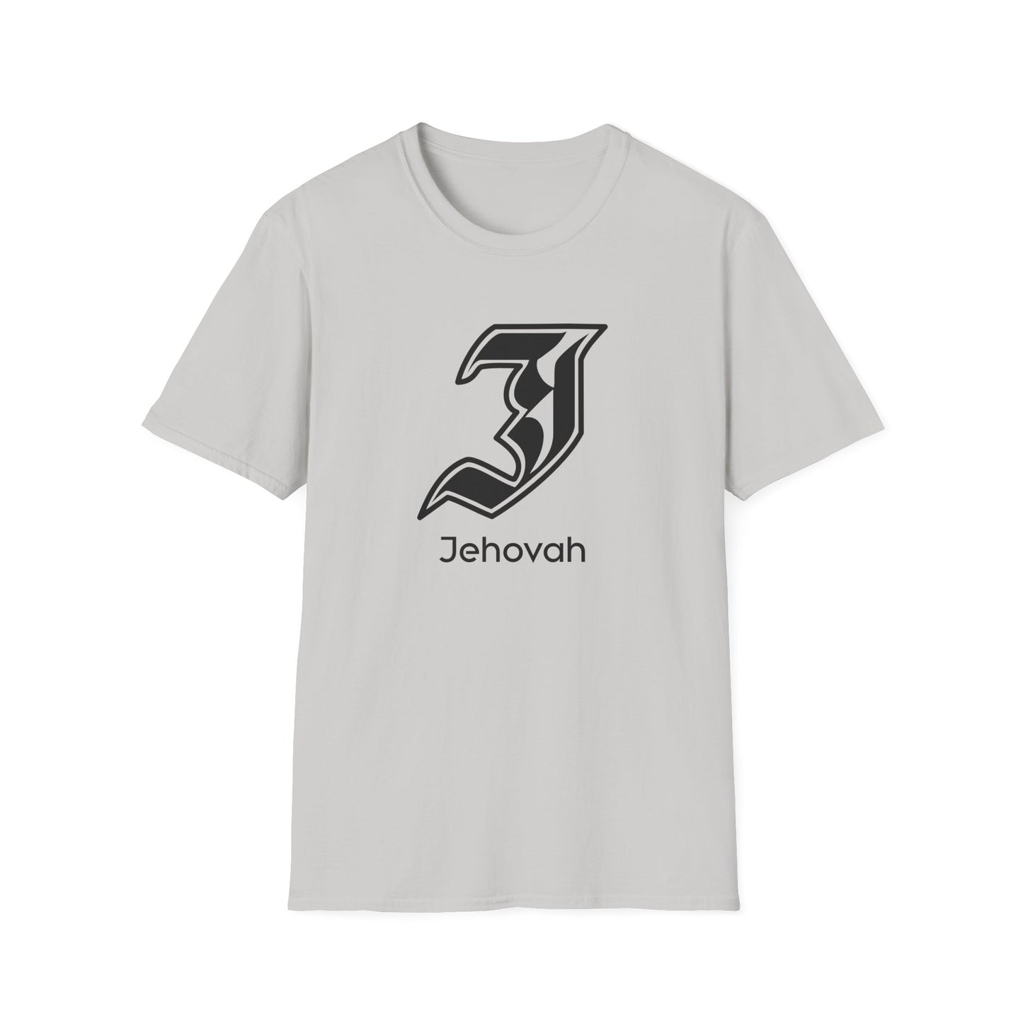 Jehovah - Graphic Unisex Softstyle T-Shirt | Faith Inspirational Tee, Christian Apparel, Meaningful Gift, Casual Wear