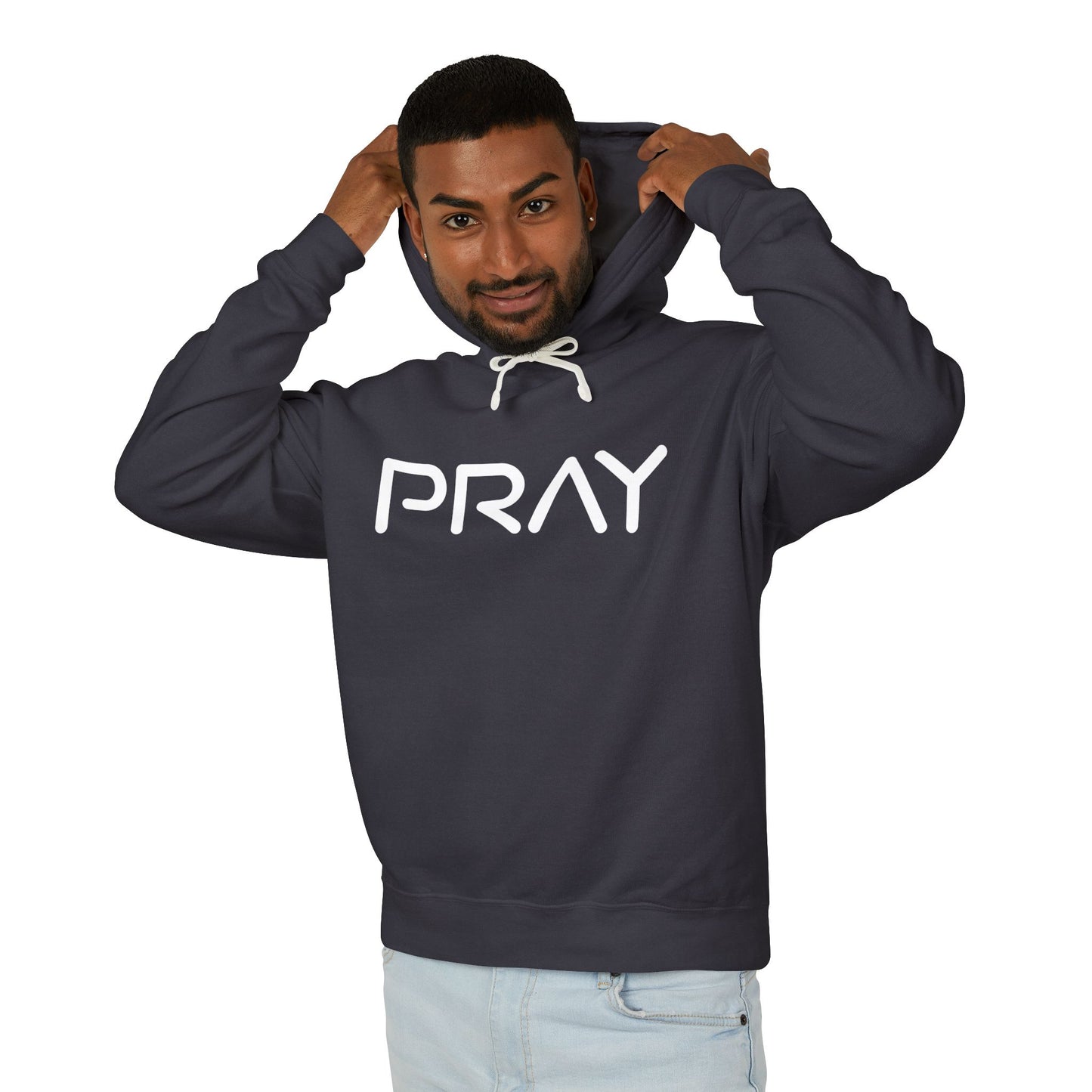 PRAY - Inspirational Hoodie for Faith and Comfort