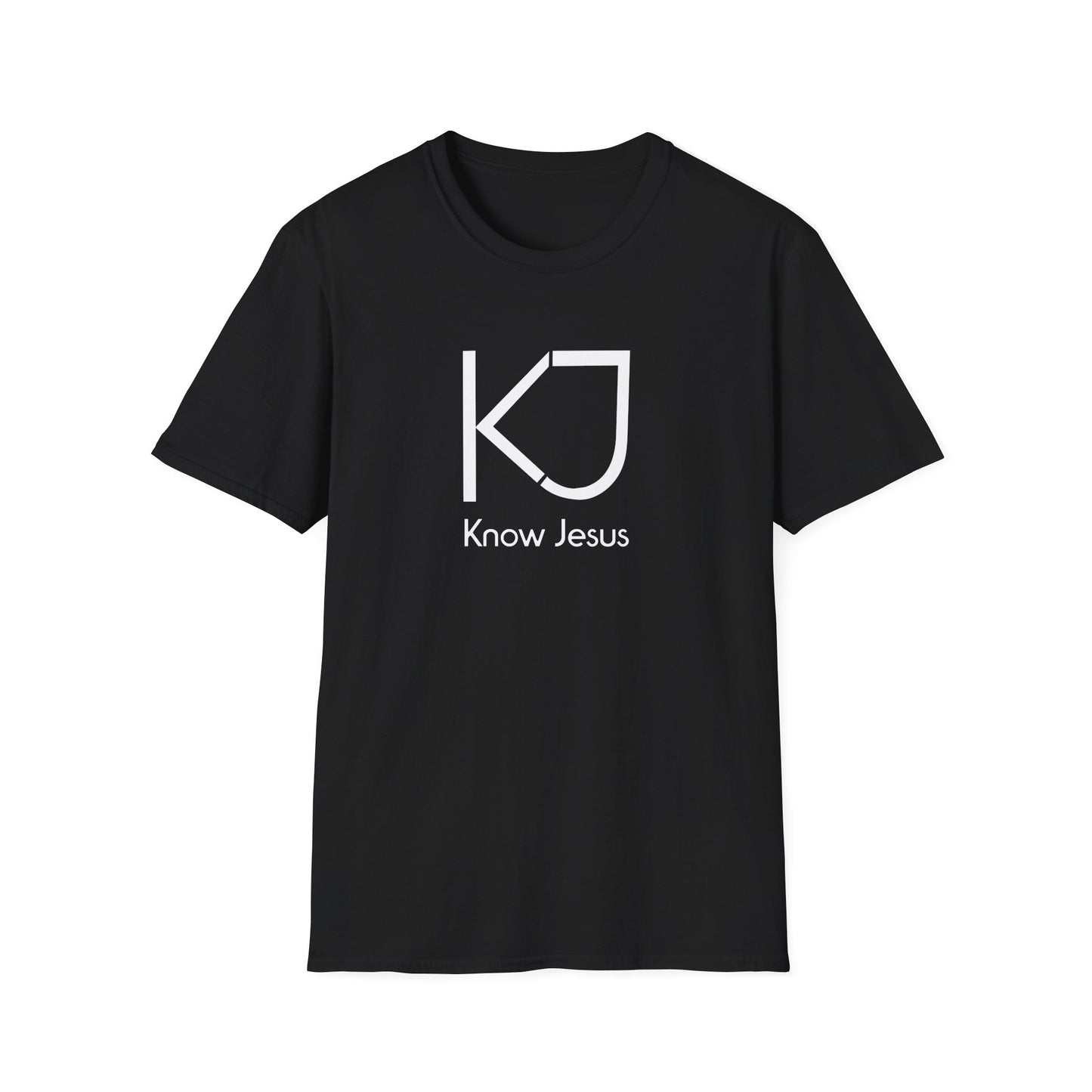 Know Jesus - Unisex Softstyle T-Shirt, Faith Apparel, Christian Tee, Inspirational Shirt, Casual Wear, Gift for Believers
