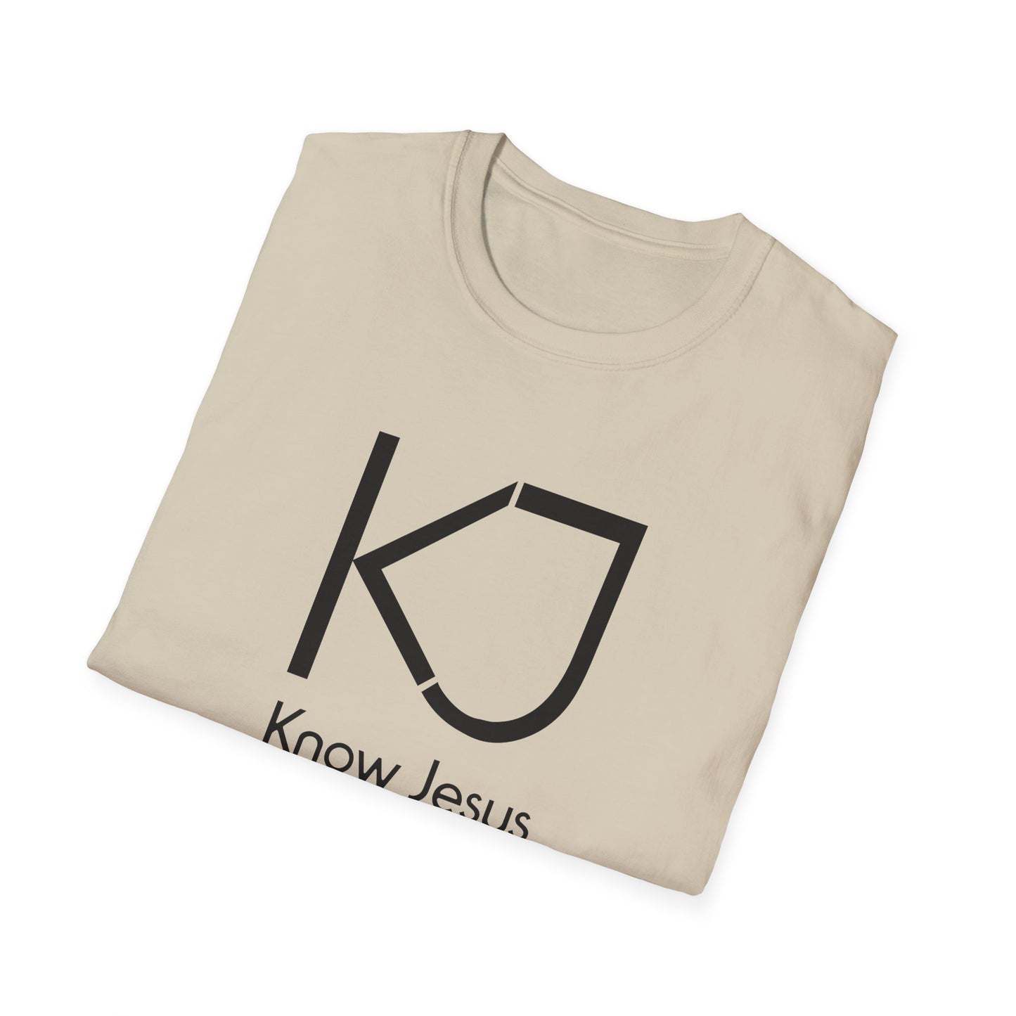 Know Jesus Design - Faith Apparel, Casual Wear, Christian Gift, Inspirational Clothing, Everyday Comfort
