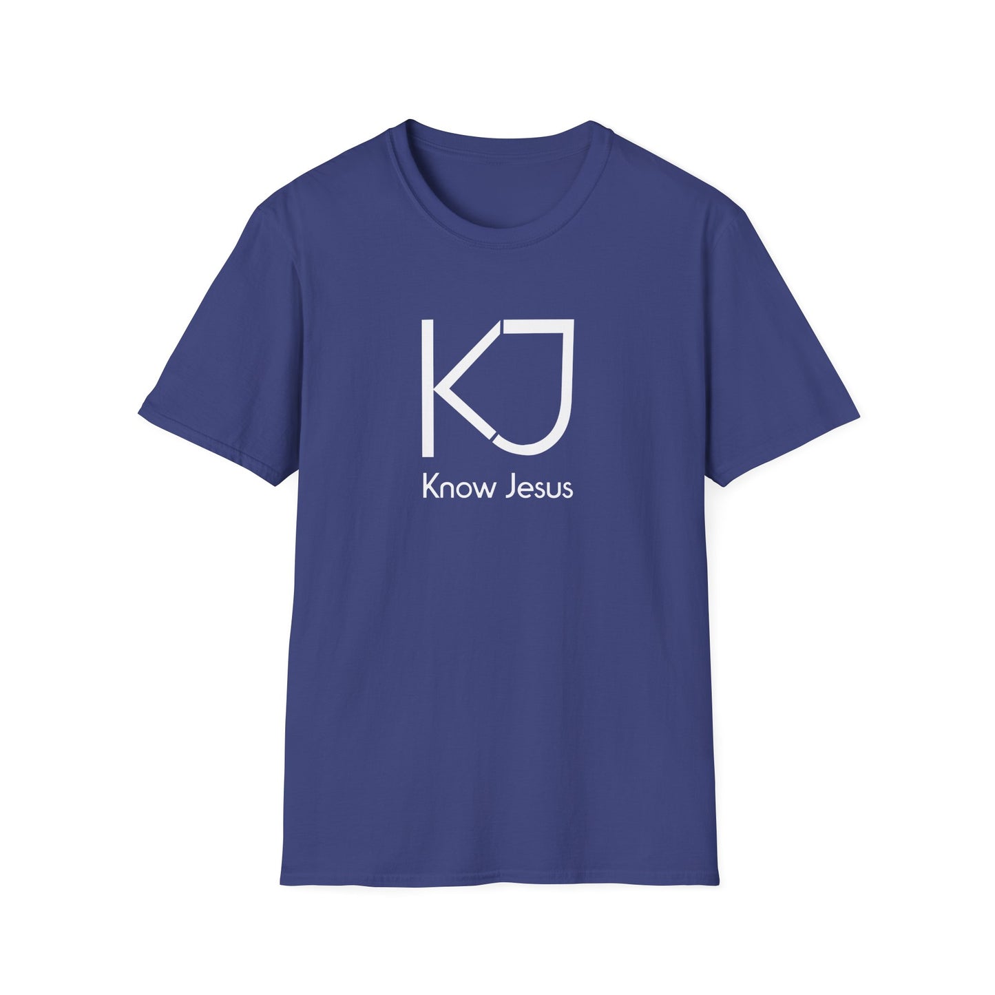 Know Jesus - Unisex Softstyle T-Shirt, Faith Apparel, Christian Tee, Inspirational Shirt, Casual Wear, Gift for Believers