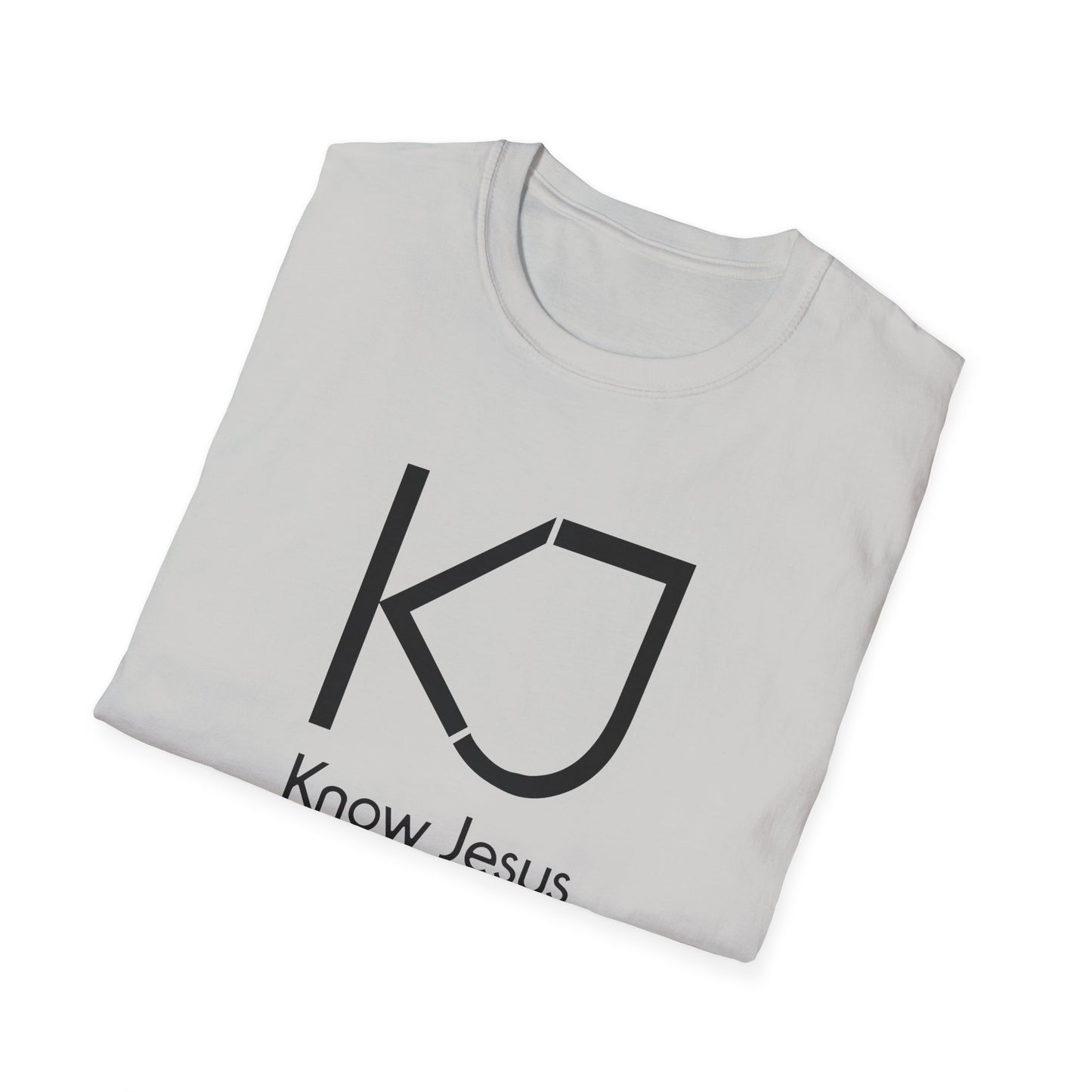Know Jesus Design - Faith Apparel, Casual Wear, Christian Gift, Inspirational Clothing, Everyday Comfort