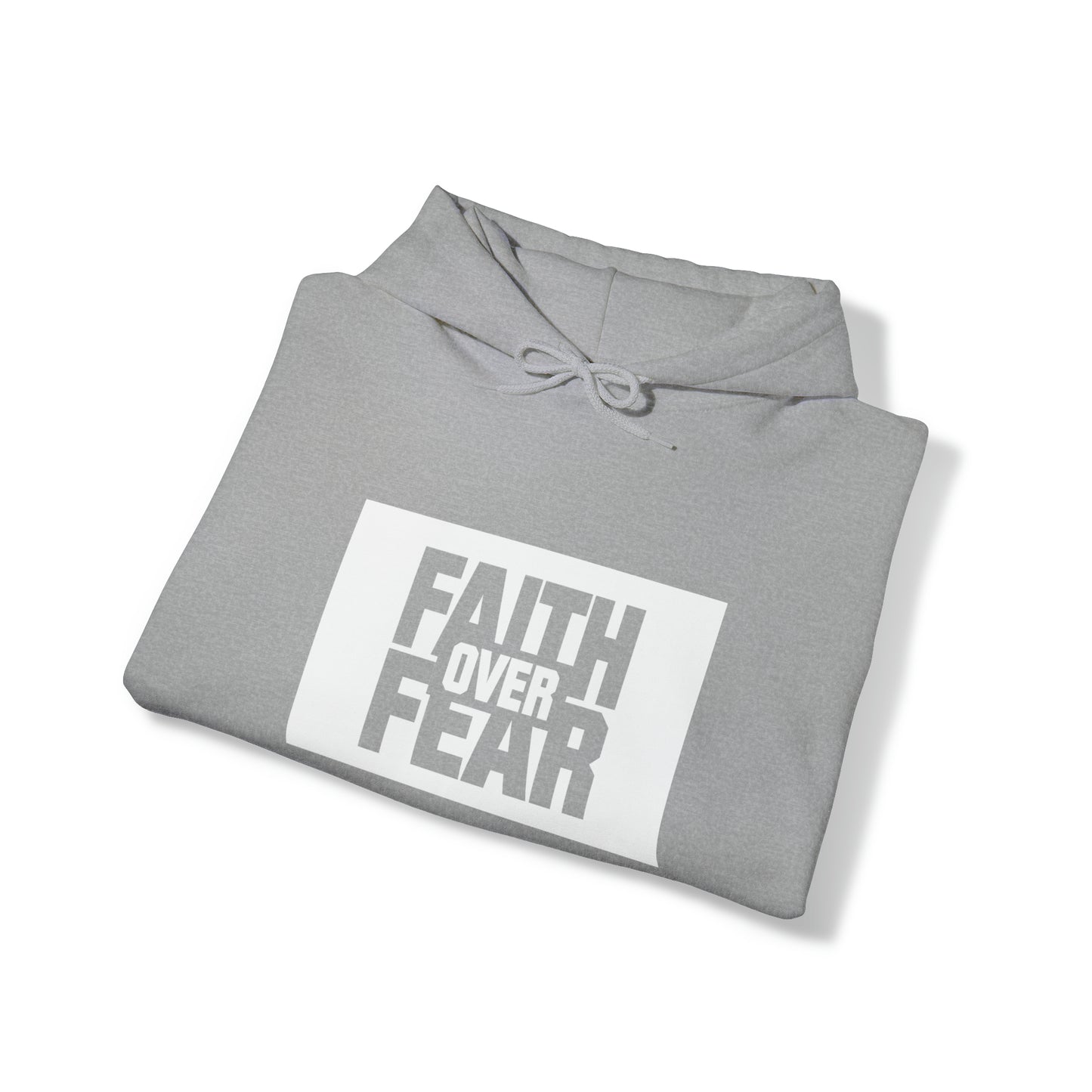 Faith Over Fear - Unisex Hoodie, Inspirational Hoodie