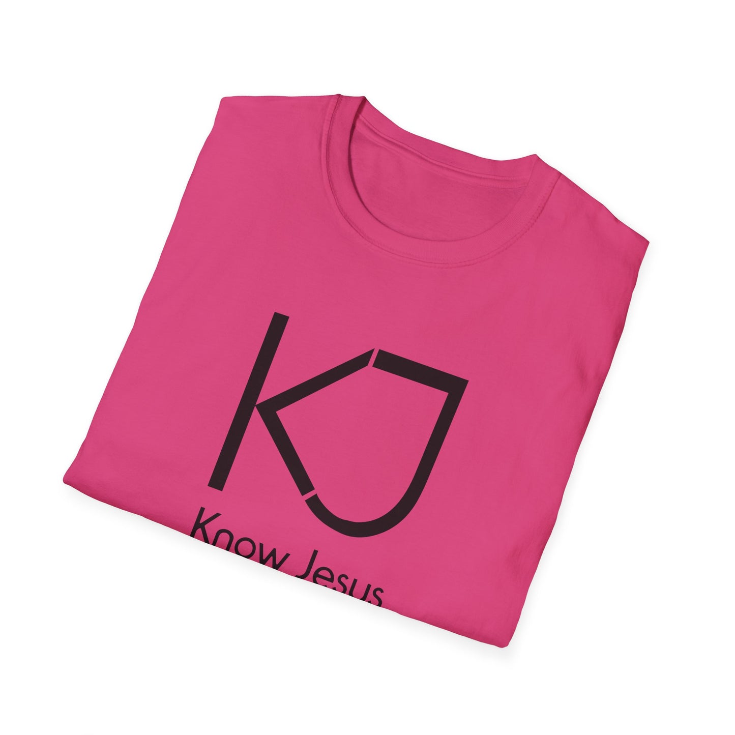 Know Jesus Design - Faith Apparel, Casual Wear, Christian Gift, Inspirational Clothing, Everyday Comfort