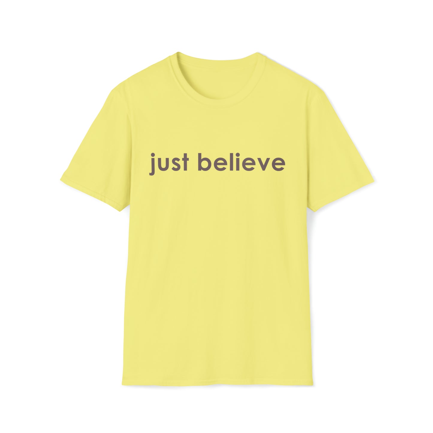 Just Believe - Inspiring Shirts, Motivational Shirts