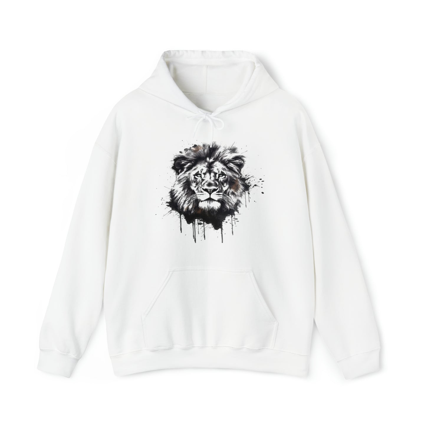 The Lion Black & White - Hoodie