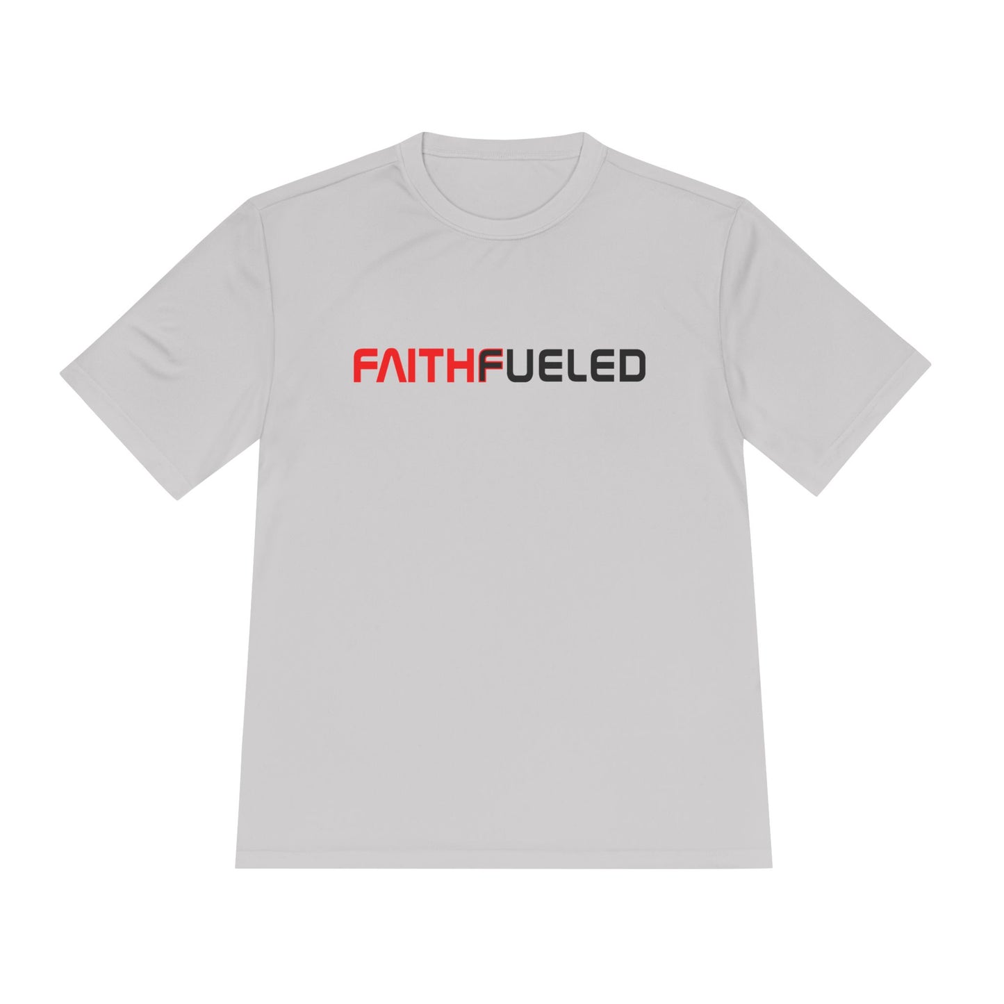 Faith Fueled - Unisex Moisture Wicking Tee Perfect for Workouts, Sports, Events, and Faith.- Gifts for Fitness Enthusiasts, [...]