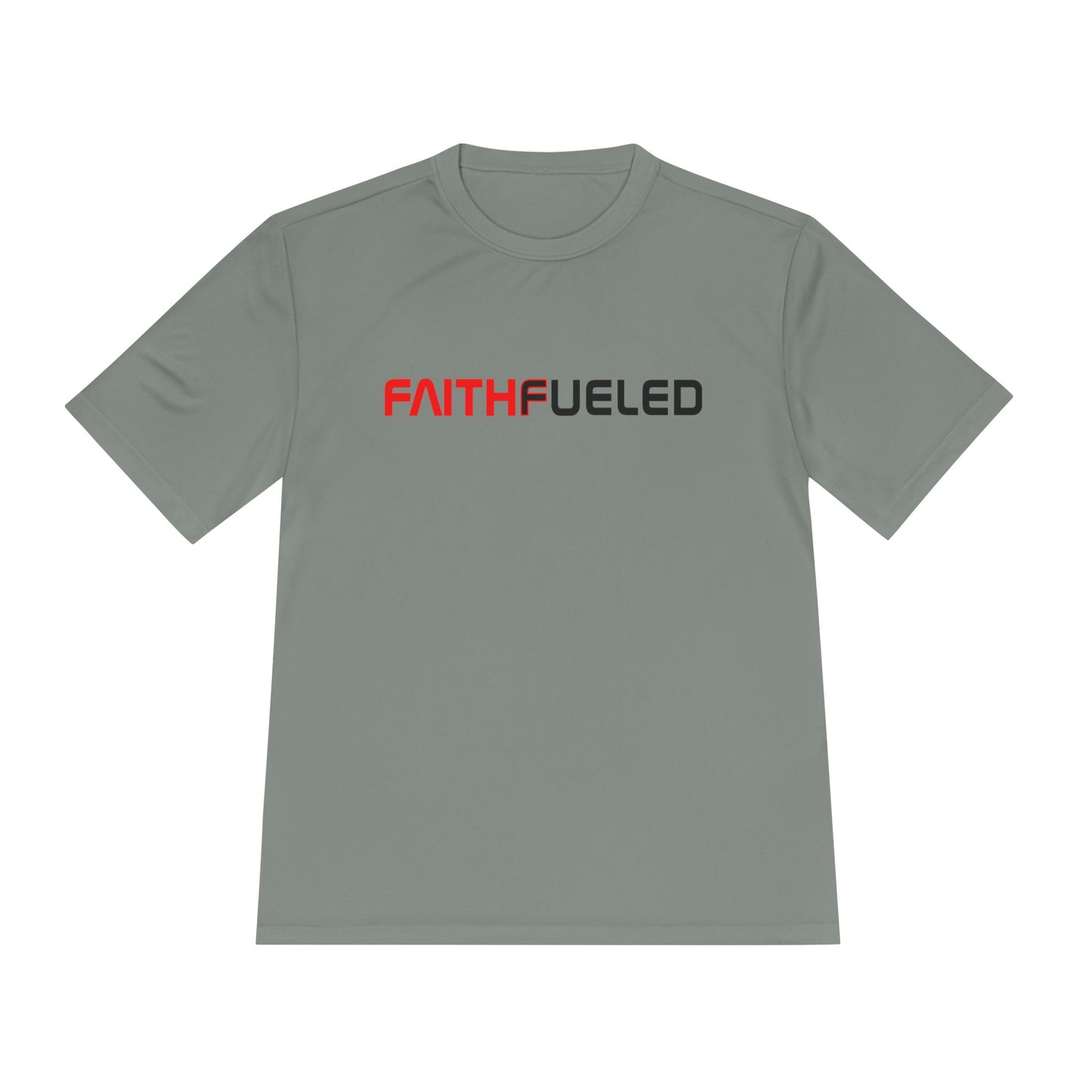 Faith Fueled - Unisex Moisture Wicking Tee Perfect for Workouts, Sports, Events, and Faith.- Gifts for Fitness Enthusiasts, [...]