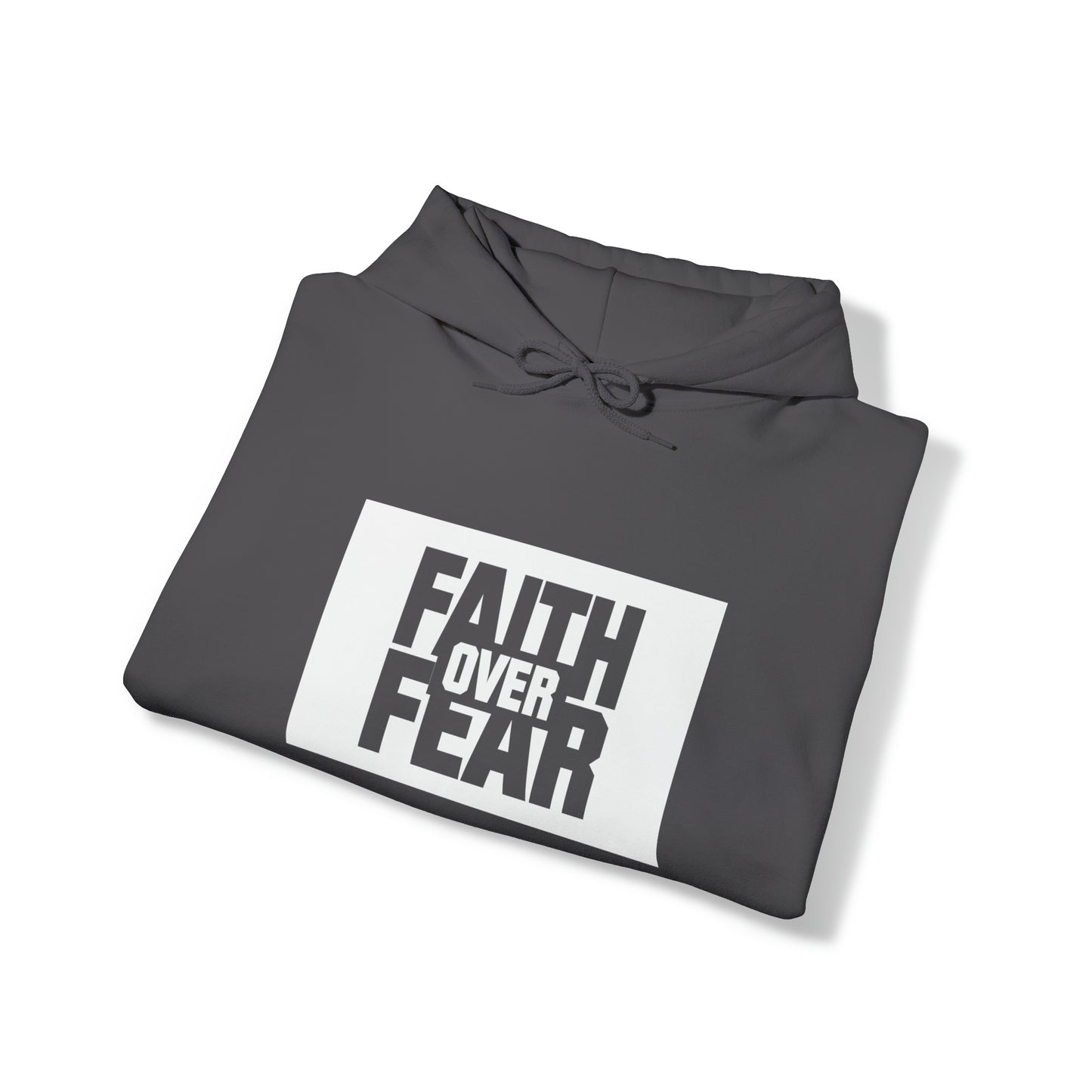 Faith Over Fear - Unisex Hoodie, Inspirational Hoodie