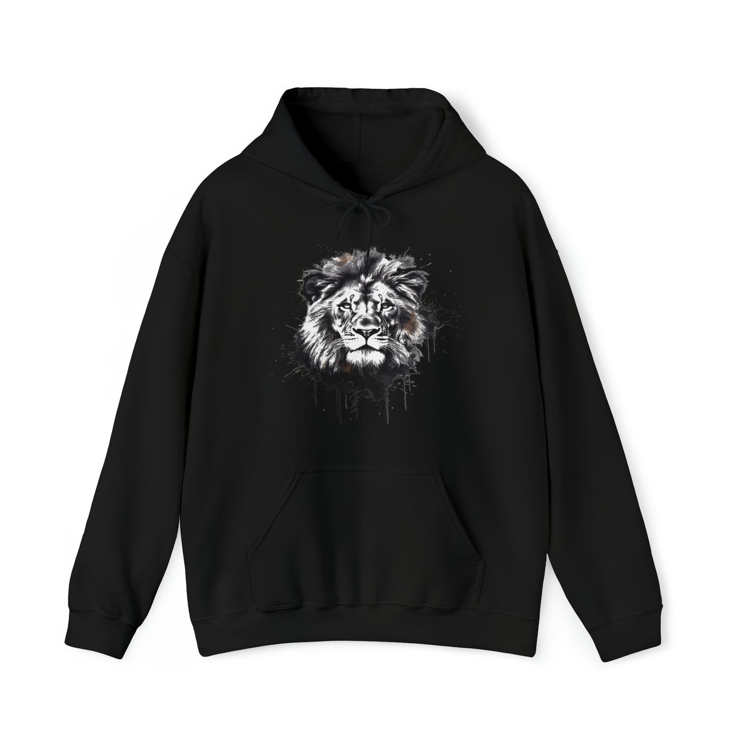 The Lion Black & White - Hoodie