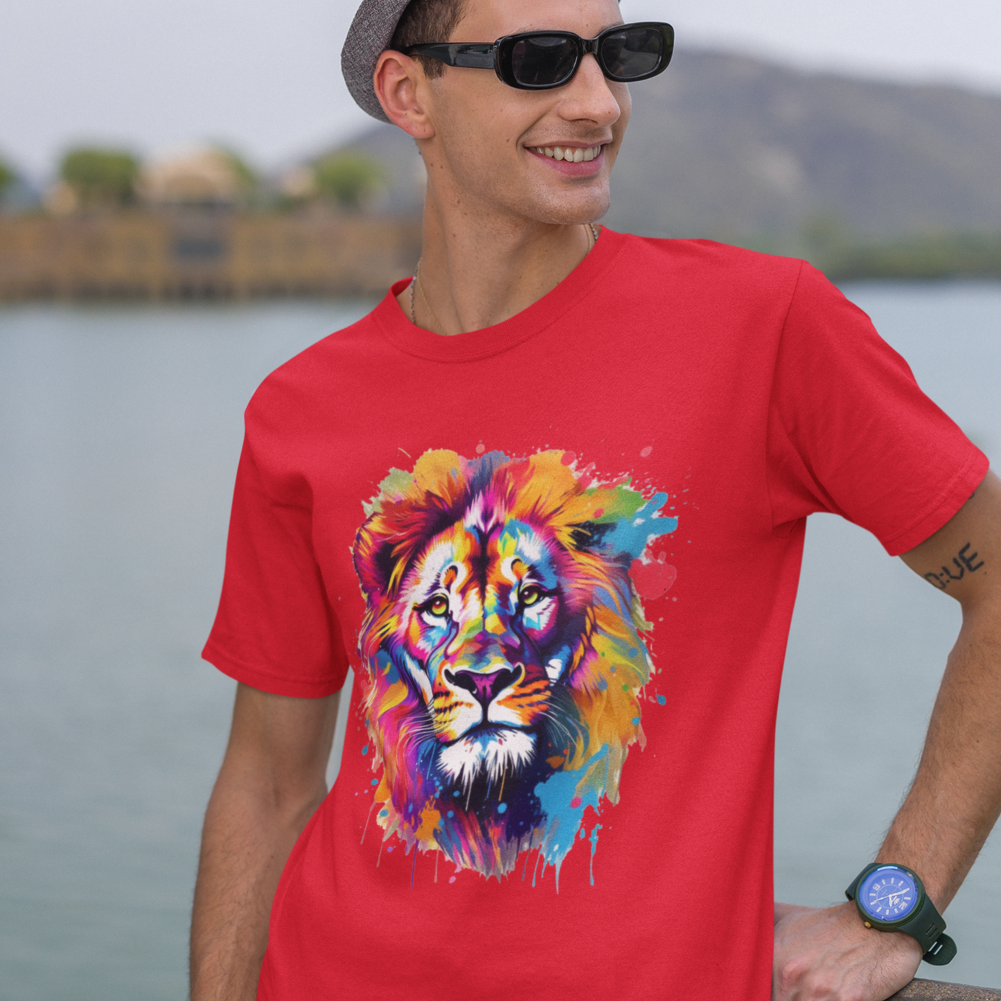 Lion Color - Inspirational T shirt