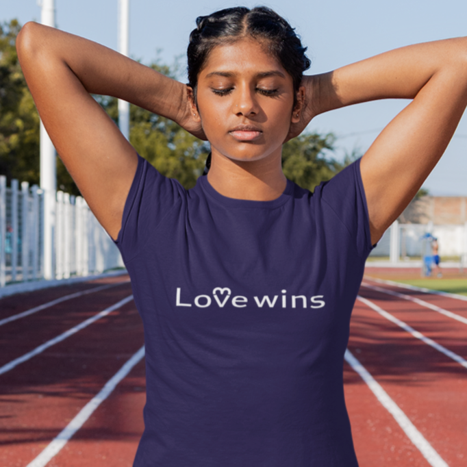 Love Wins - Inspirational T Shirt Designs, Inspirational Tee Shirts