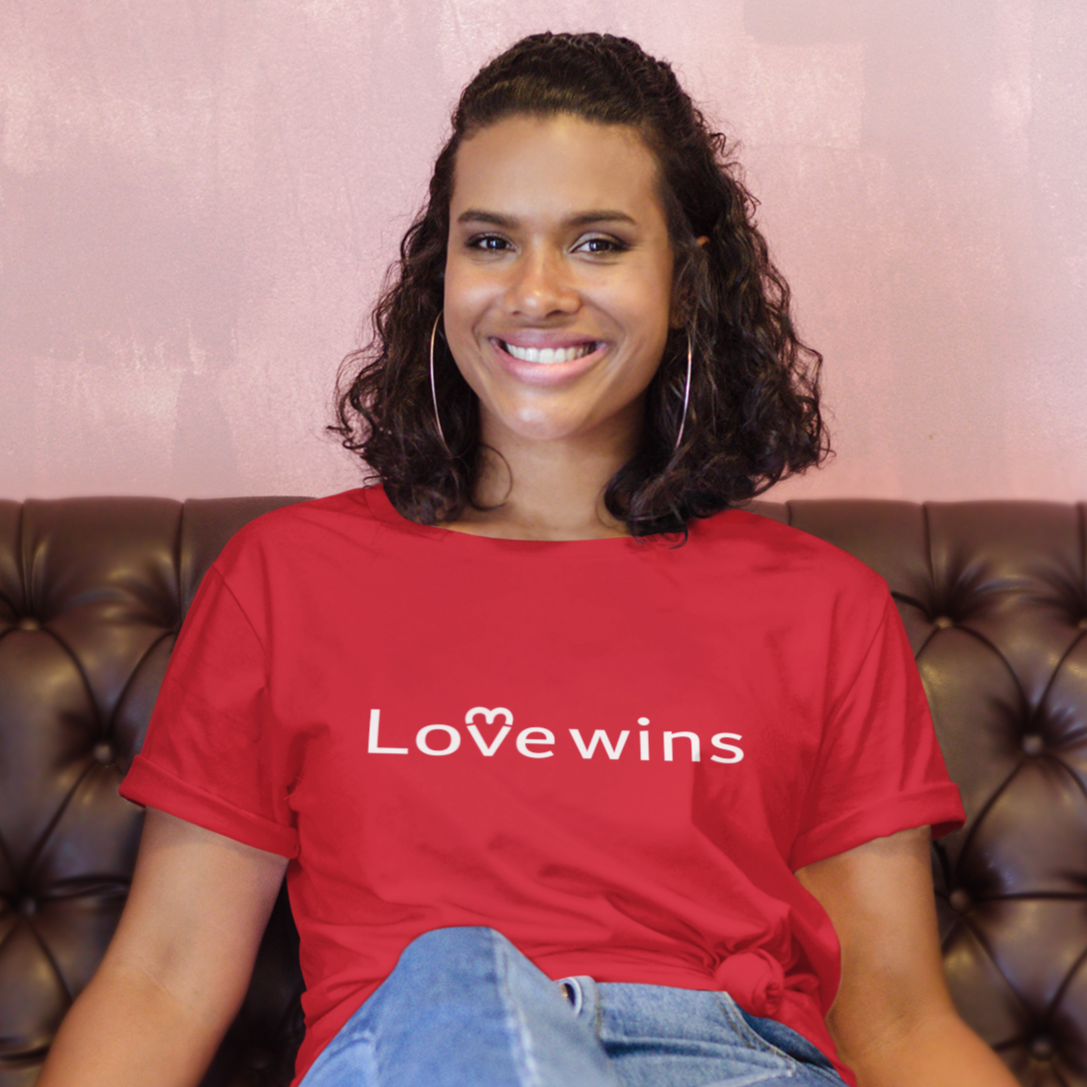 Love Wins - Inspirational T Shirt Designs, Inspirational Tee Shirts