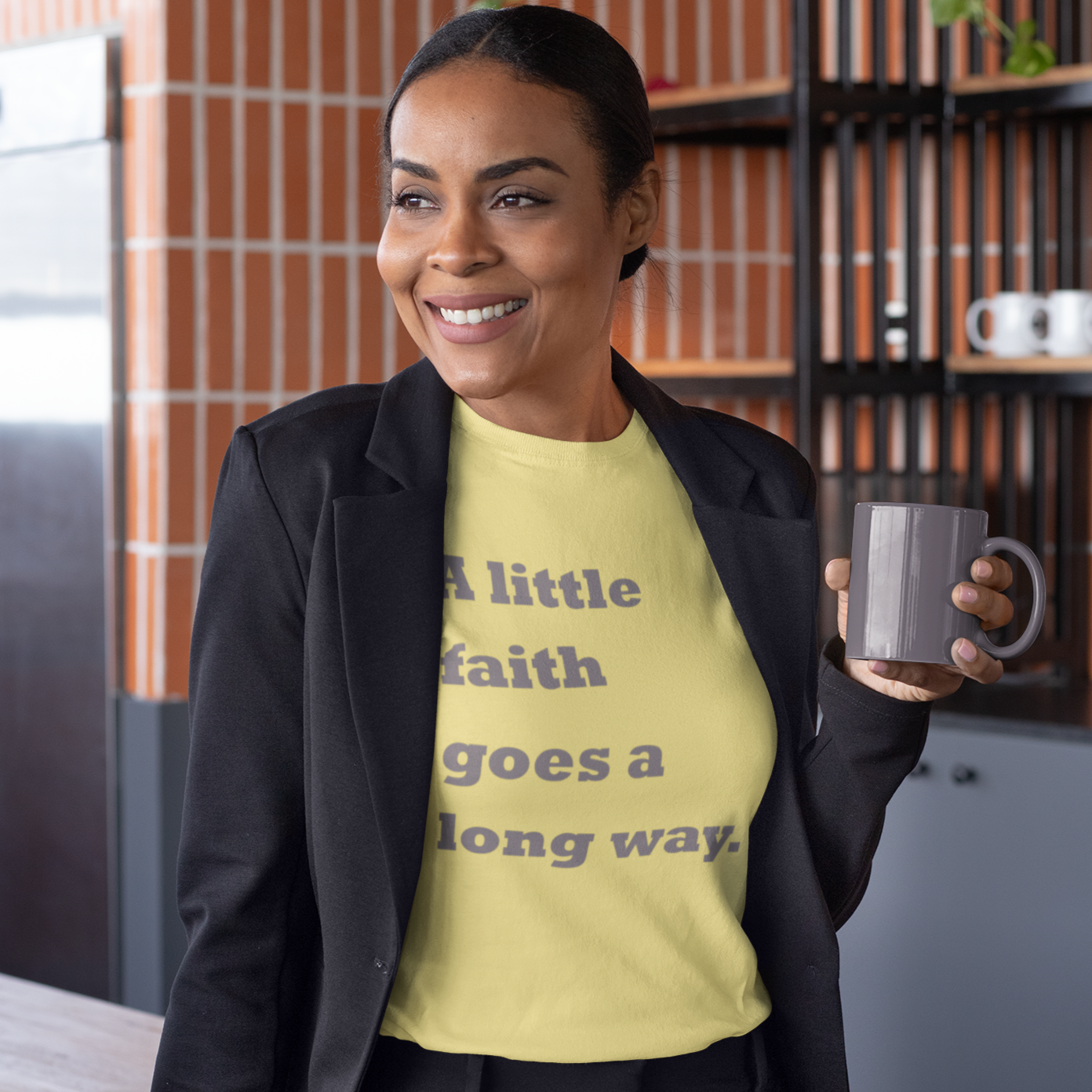 A Little Faith - Inspirational Tee Shirts, Inspirational Tees